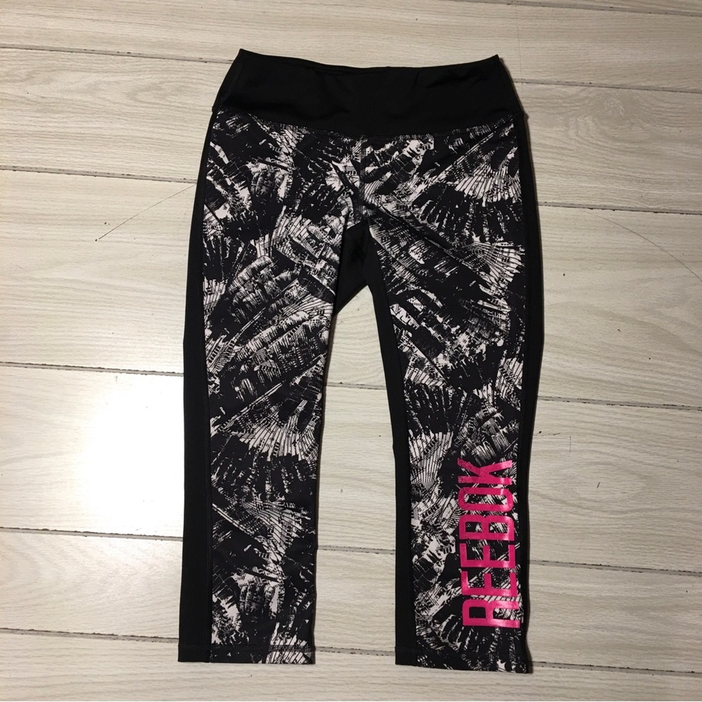 REEBOK Womens Athletic Yoga Leggings Work Out Pants - Sz Small